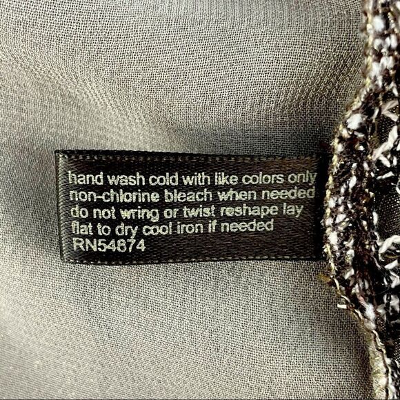 NWOT THE LIMITED Metallic Crochet Tank Top - Picture 9 of 10